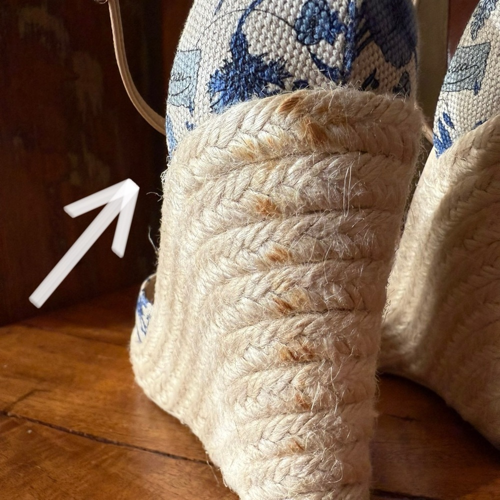 Gucci Cruise 2007 Runway Flora Espadrille Wedges – 7.5 - Picture 16 of 16